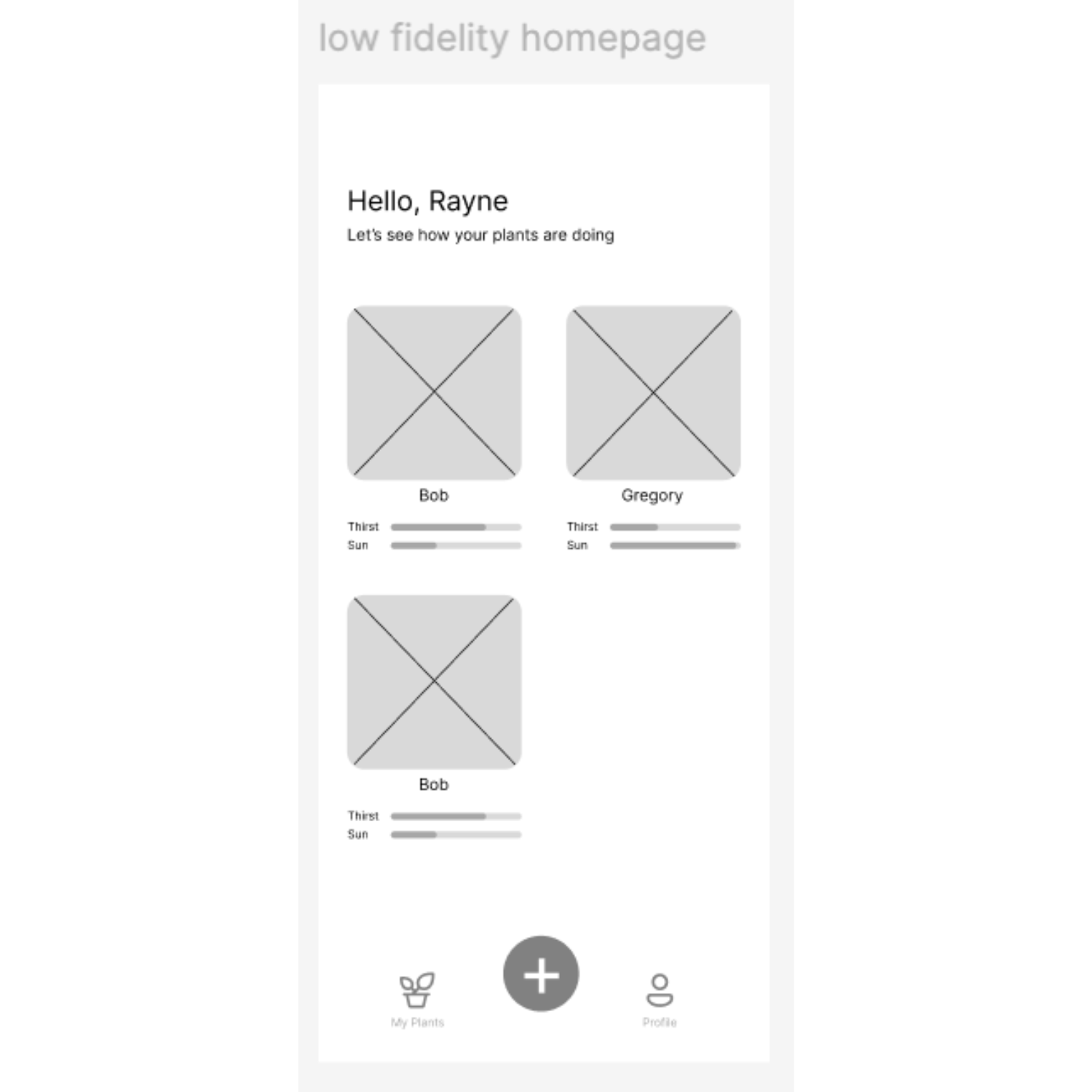 In guerilla prototyping II I explored possible project paths and chose this one. This is the homepage of my working prototype concept.