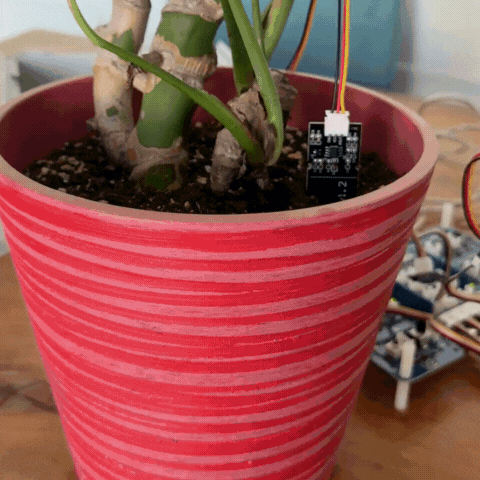 I connected all of my plants in real life to my arduino and was able to see their data on the app I created. I was able to add multiple plants to my app which means my testing was successful. 